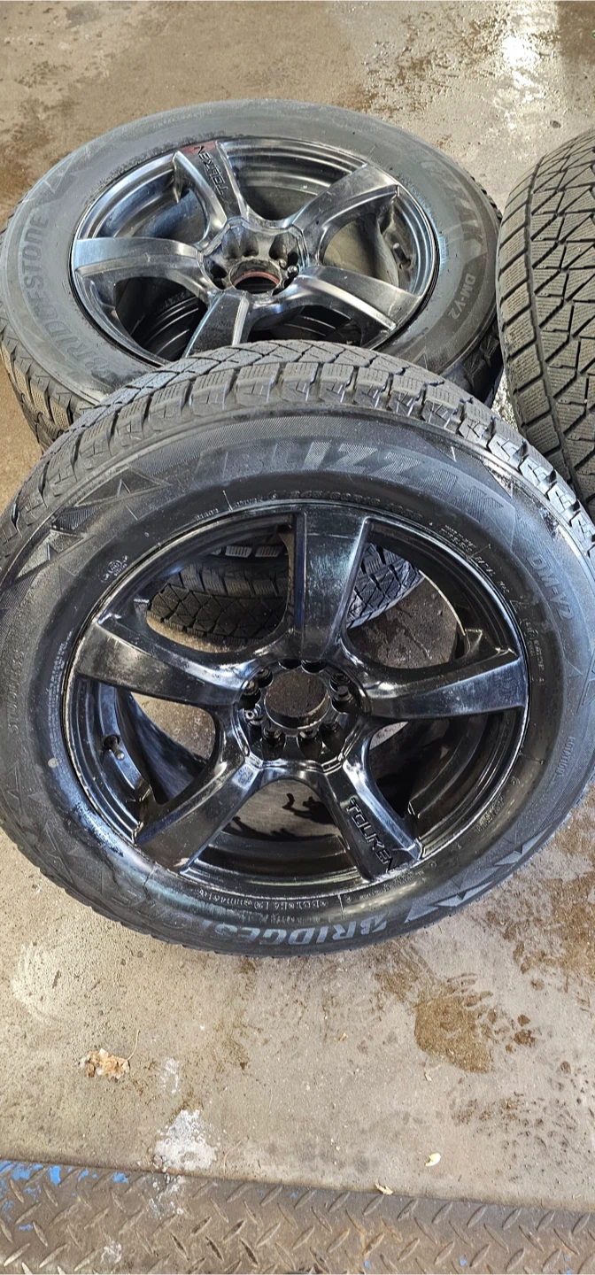 Bridgestone Blizzak Winter Tires on Rims 18” - photo 3