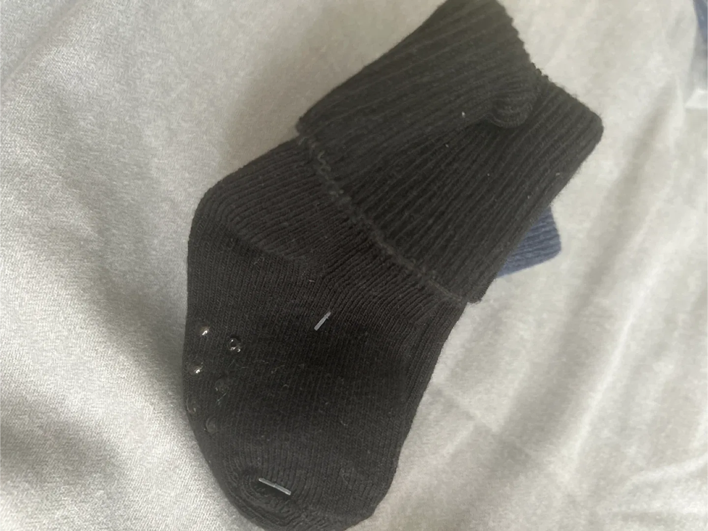 Baby Socks - Black & Blue image indicator(2)