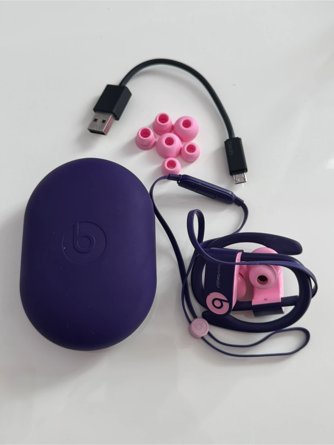 Powerbeats Pro Earphones - Purple/Pink