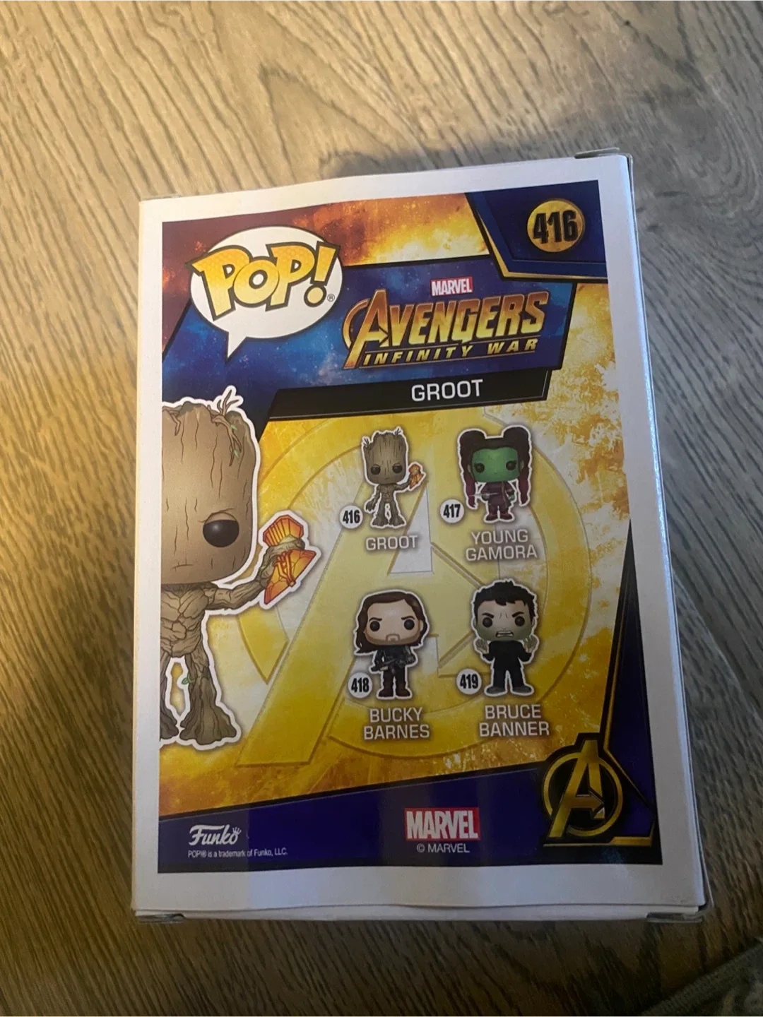 Funko Pop! Marvel Avengers Infinity War Groot #416 image indicator(3)