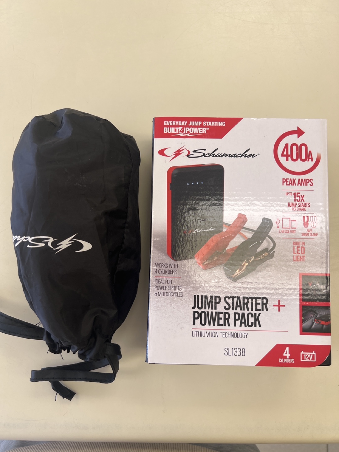 Schumacher SL1338 Jump Starter + Power Pack - photo 2