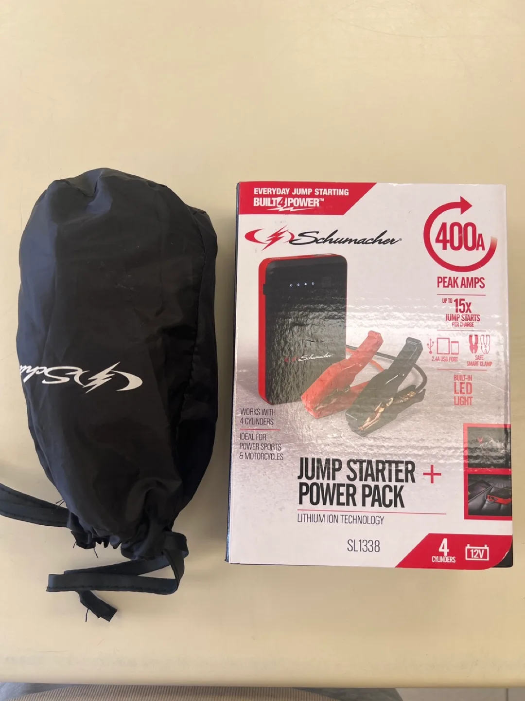 Schumacher SL1338 Jump Starter + Power Pack image indicator(2)