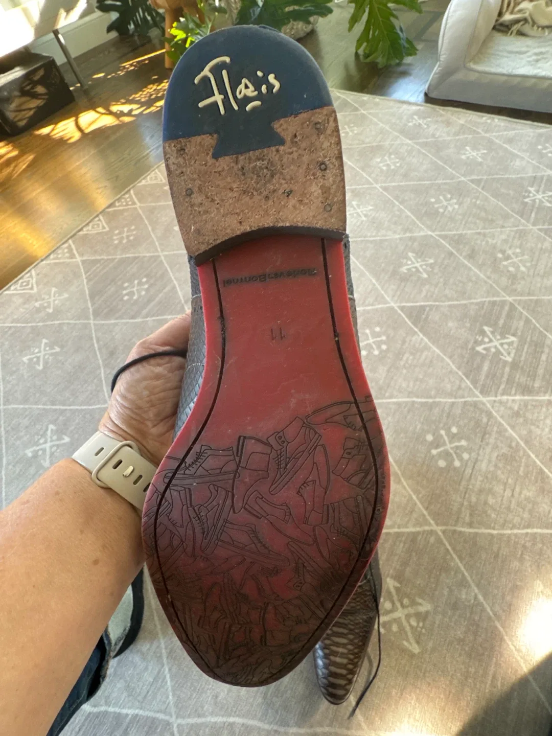 Floris van Bommel Men's Dress Shoes Size 11 image indicator(2)