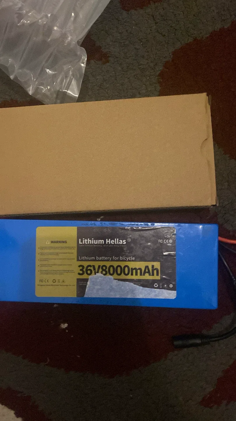Lithium Hellas 36V/8000mAh Battery for Bicycle