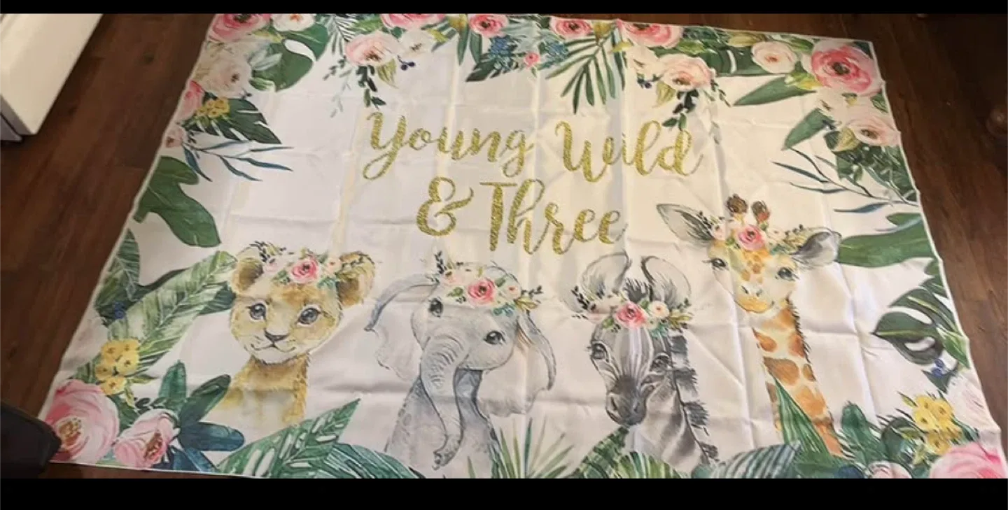 7x5 Young Wild & Three Backdrop image indicator(2)