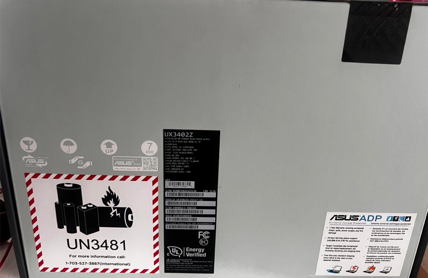 Brand New - ASUS Zenbook UX3402Z Laptop - photo 3