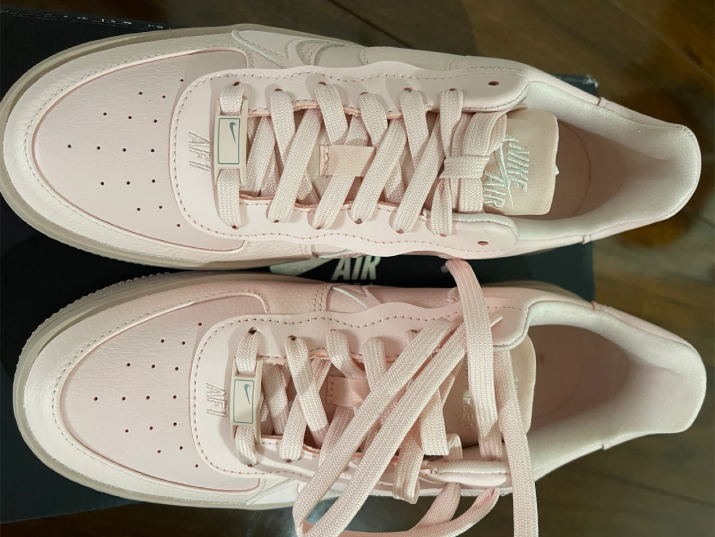 Nike Air Force 1 Shadow Pink Size 7 US - photo 2