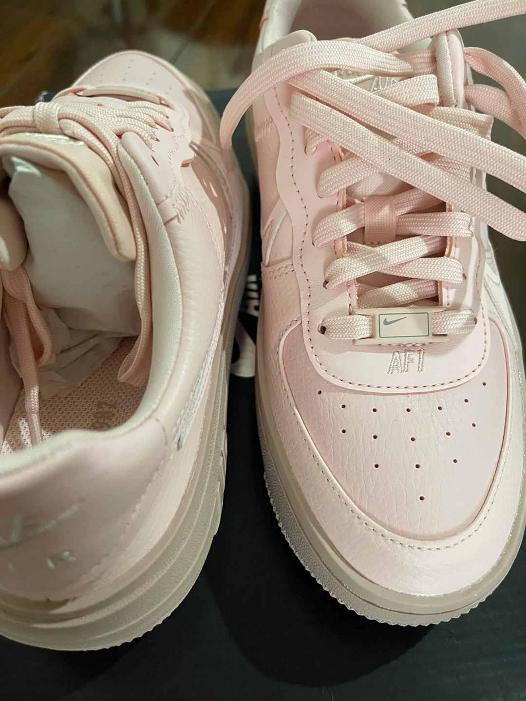Nike Air Force 1 Shadow Pink Size 7 US - photo 3