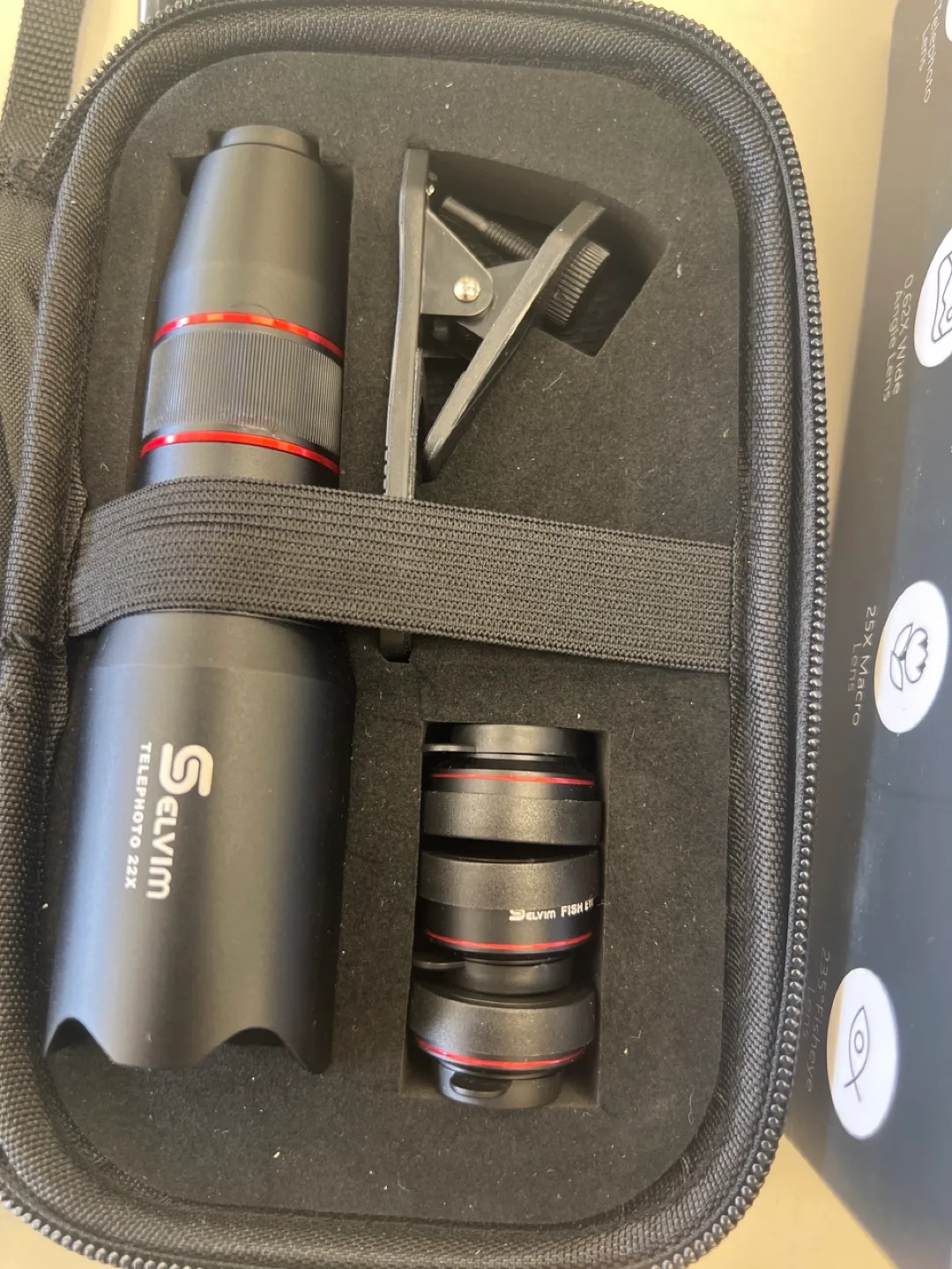 Selvim Phone Camera Lens Kit image indicator(6)