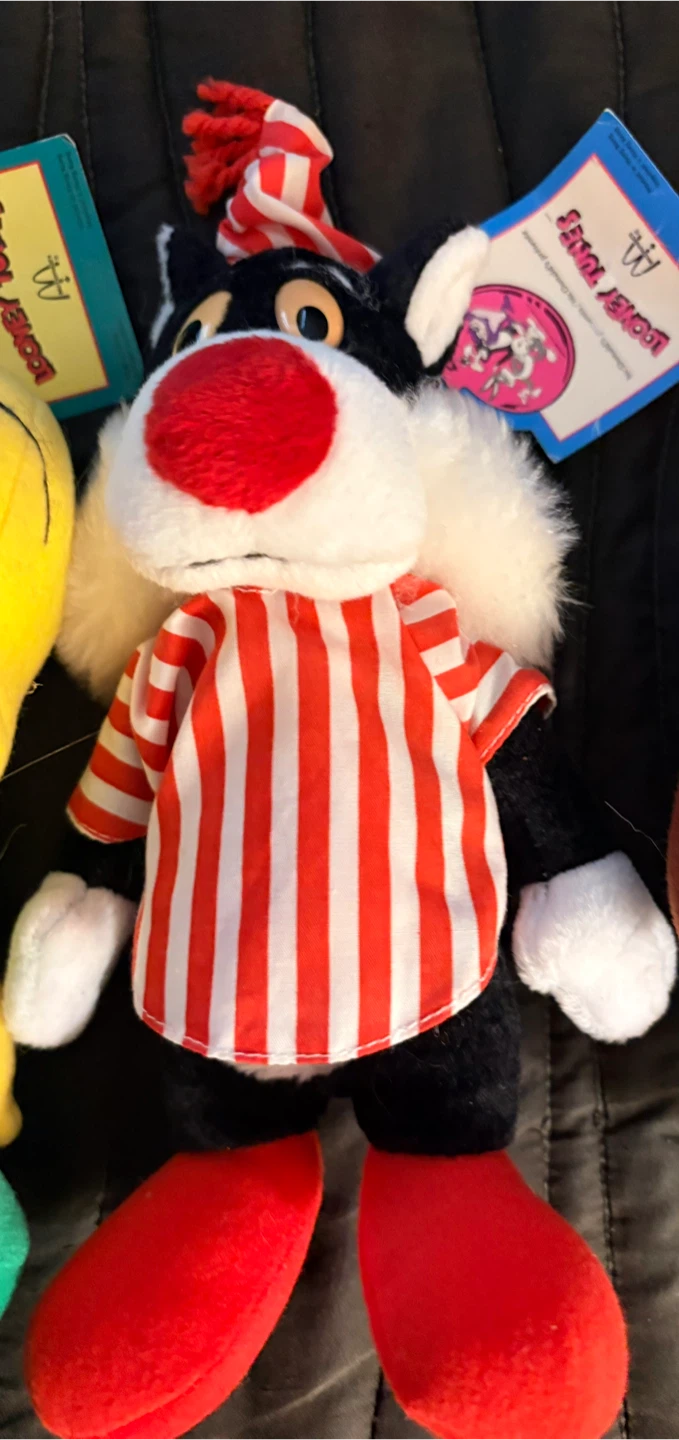 Looney Tunes Plush Toys - Taz, Tweety, Sylvester, Miss Piggy - photo 3