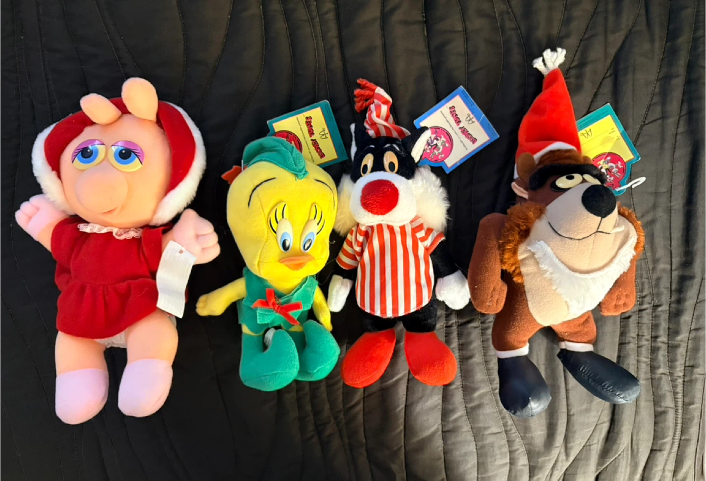 Looney Tunes Plush Toys - Taz, Tweety, Sylvester, Miss Piggy