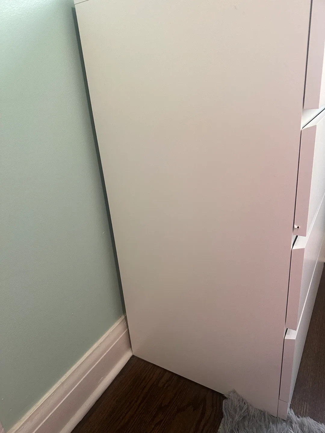 IKEA Malm White 4-Drawer Dresser image indicator(3)