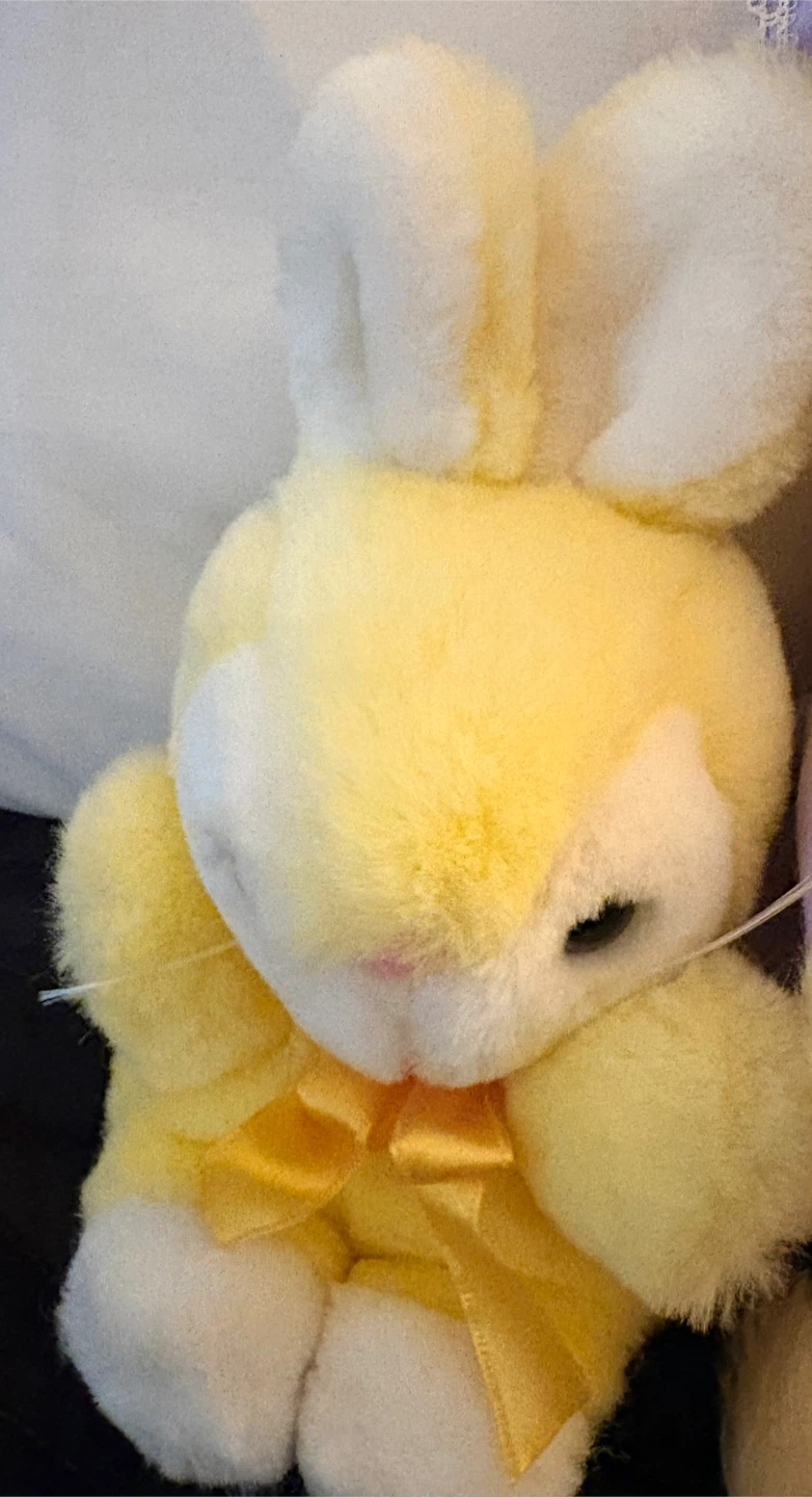 Vintage Plush Easter Toys - Duck and Bunnies - photo 4