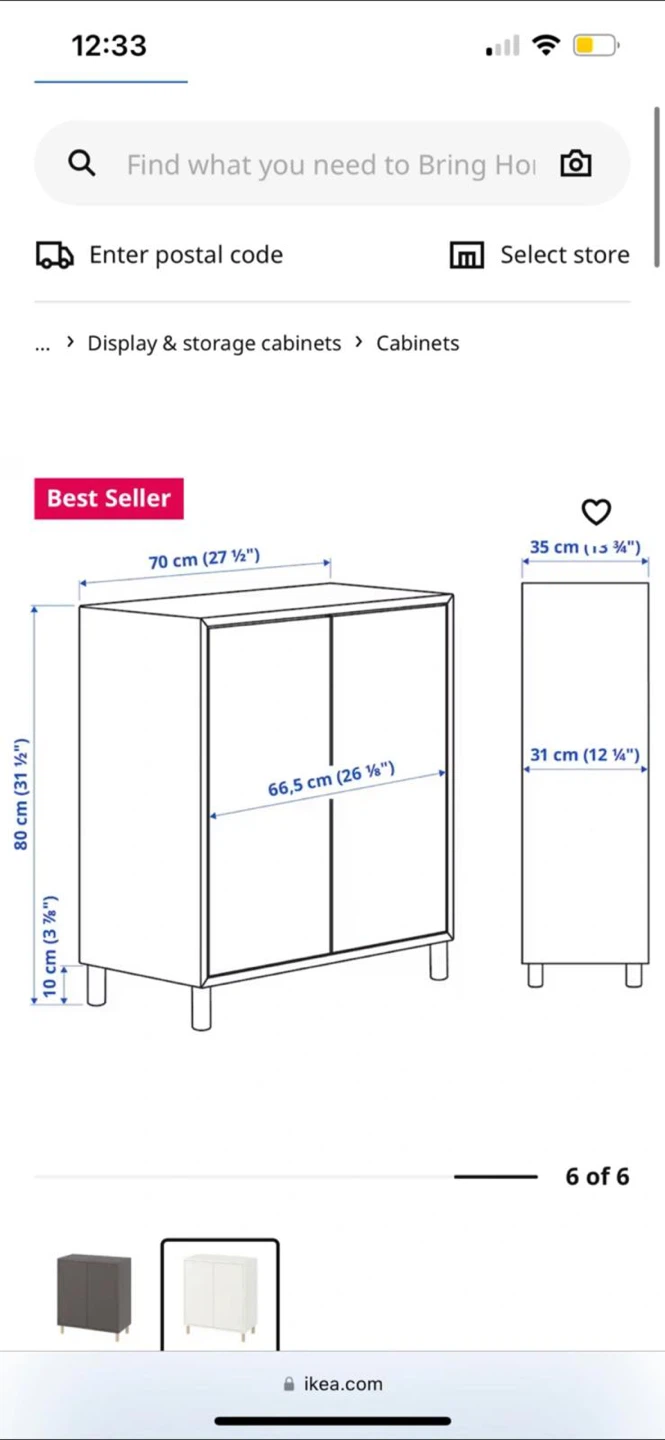 IKEA White Cabinet - Good Condition - photo 4