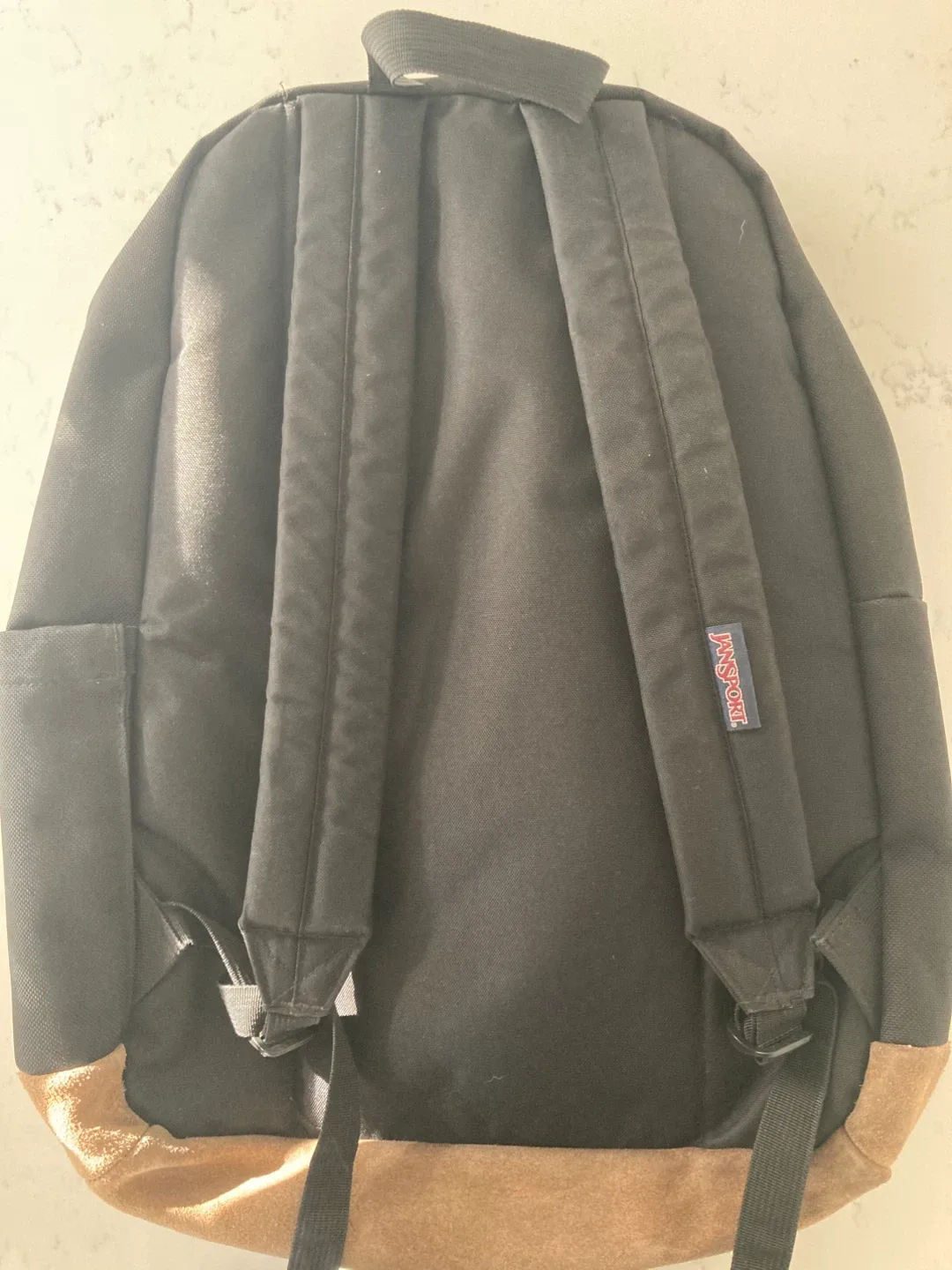 JanSport Leather Bottom Backpack - Right Pack image indicator(4)