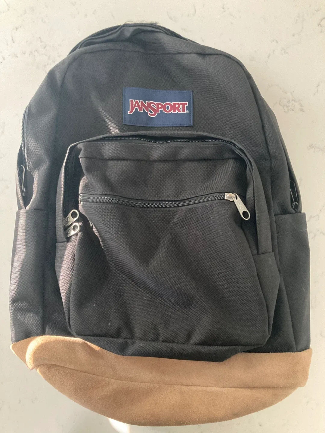 JanSport Leather Bottom Backpack - Right Pack image indicator(3)
