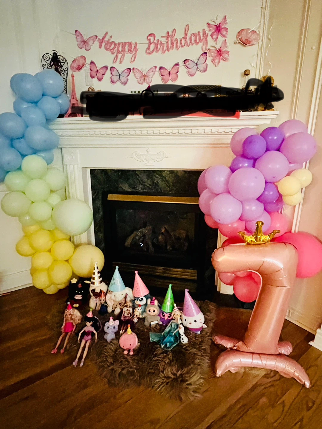 Balloon garland (macaron colours) - photo 2