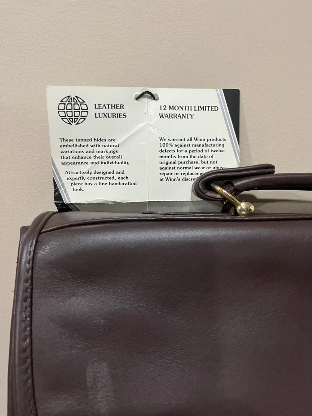 Winn Leather Briefcase - Style 2467 image indicator(3)