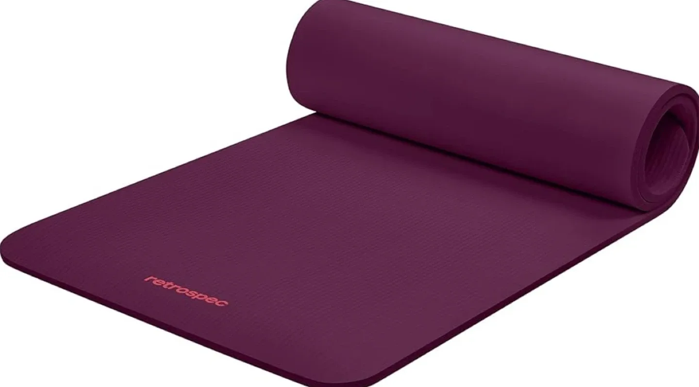 Move out sale: New Retrospec Burgundy Yoga Mat XL