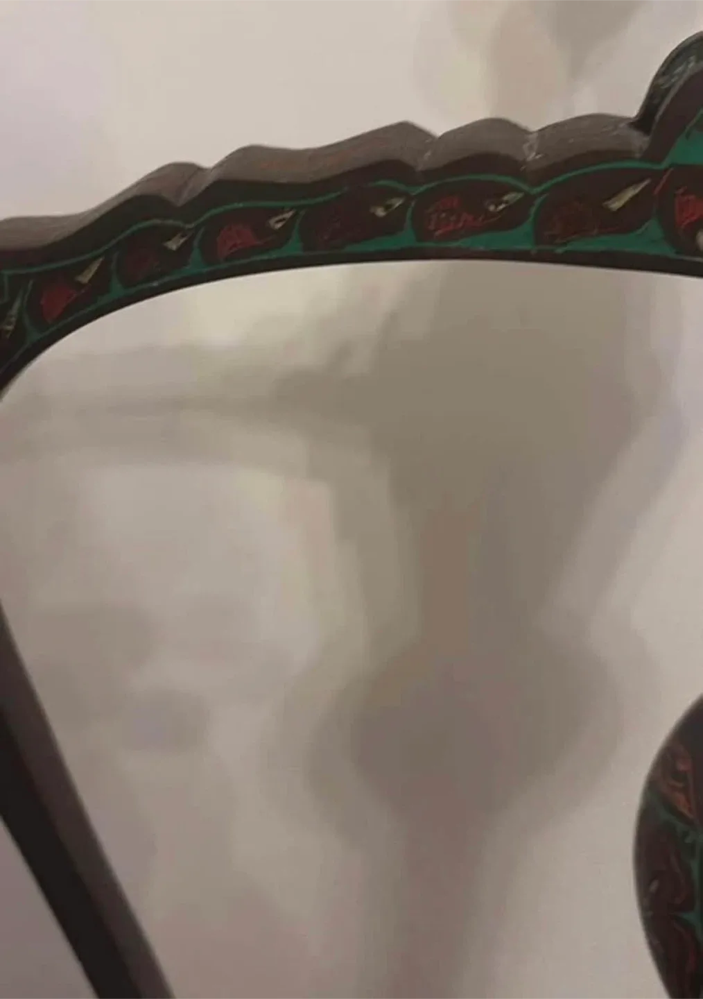 Antique Decorative Oversized Brass Pitchers- Set of 3 image indicator(9)