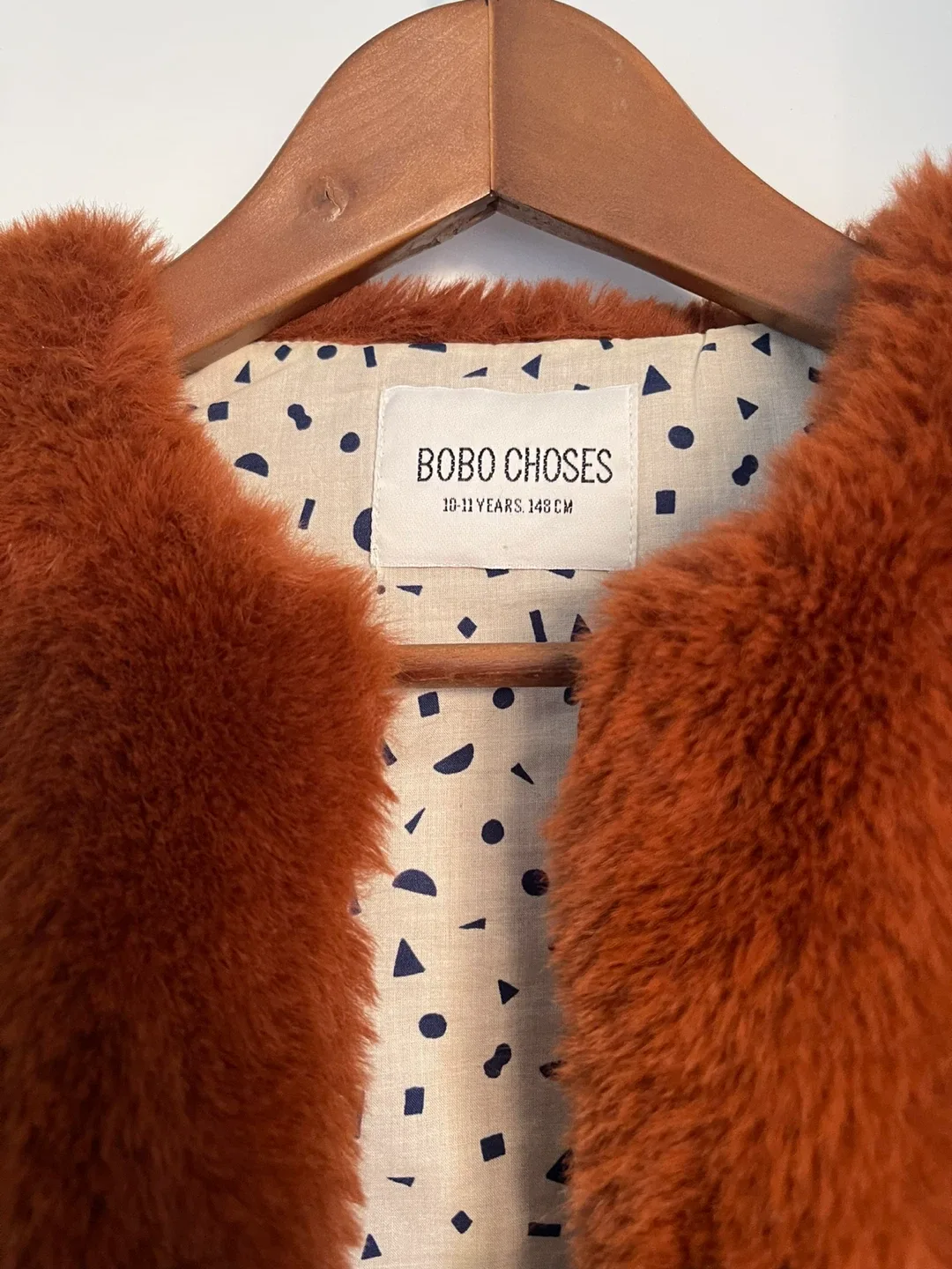 Beautiful Bobo Choses Faux Fur Vest (10-11 Years)