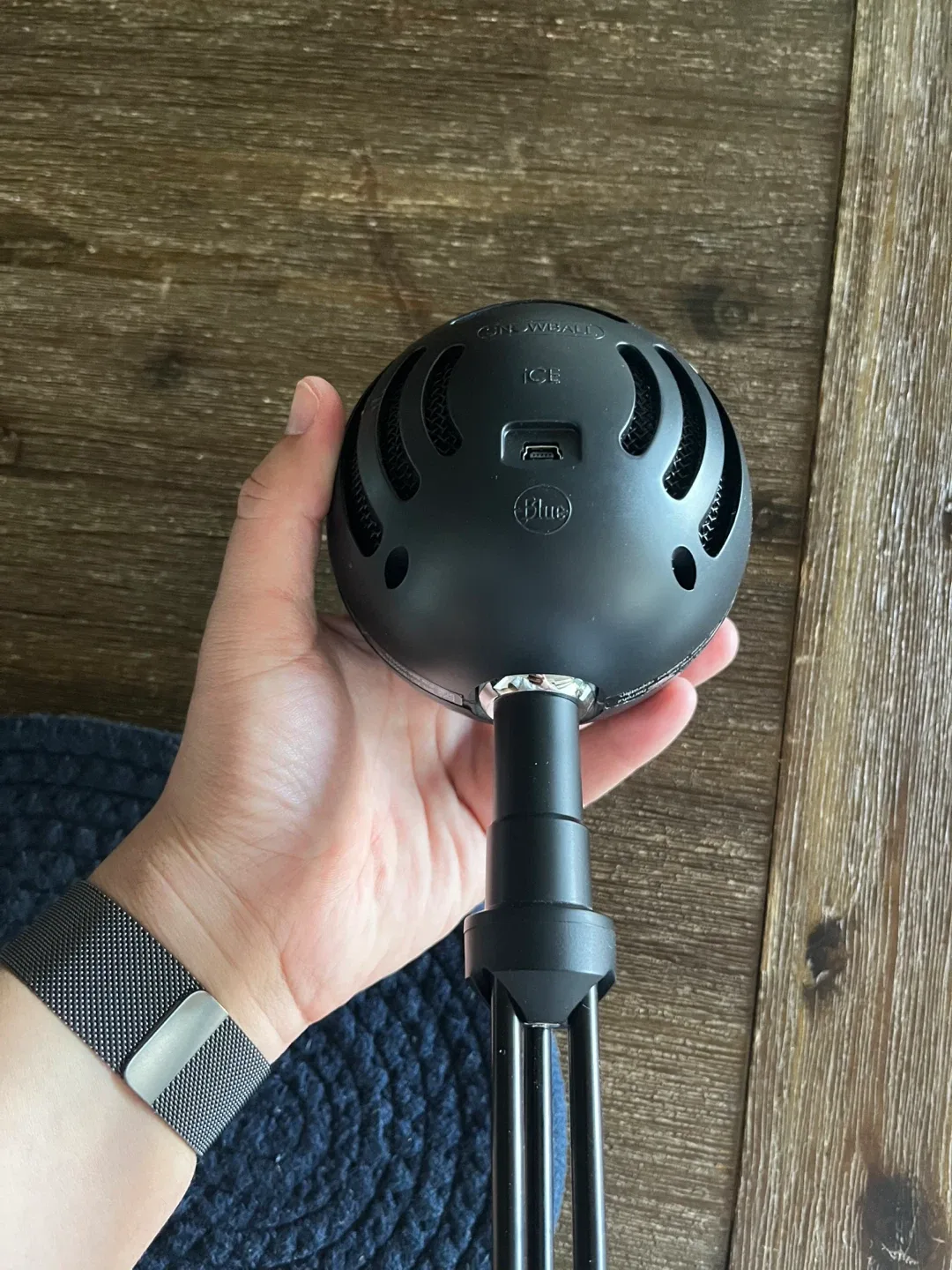 Blue Snowball Ice Microphone - Black image indicator(2)
