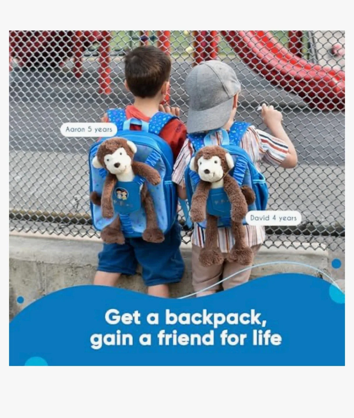 Playfriends Buddy Pack Backpack with Furry Friend Toy image indicator(6)