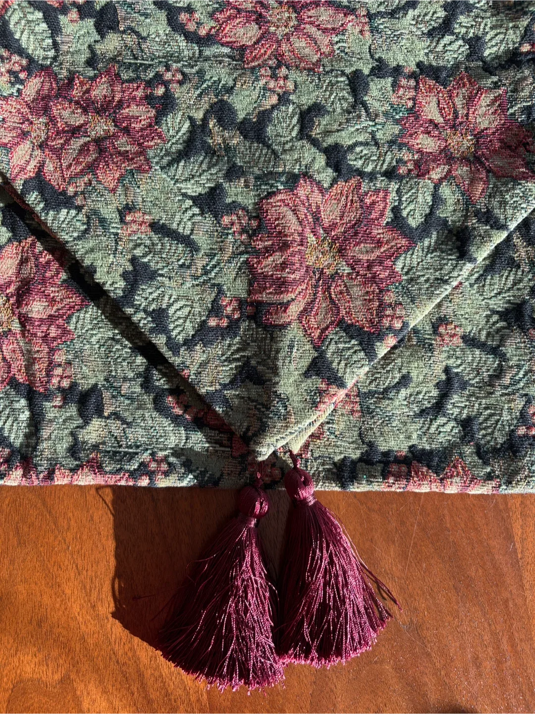 NEW Tapestry Table Runner 13"x72" image indicator(3)