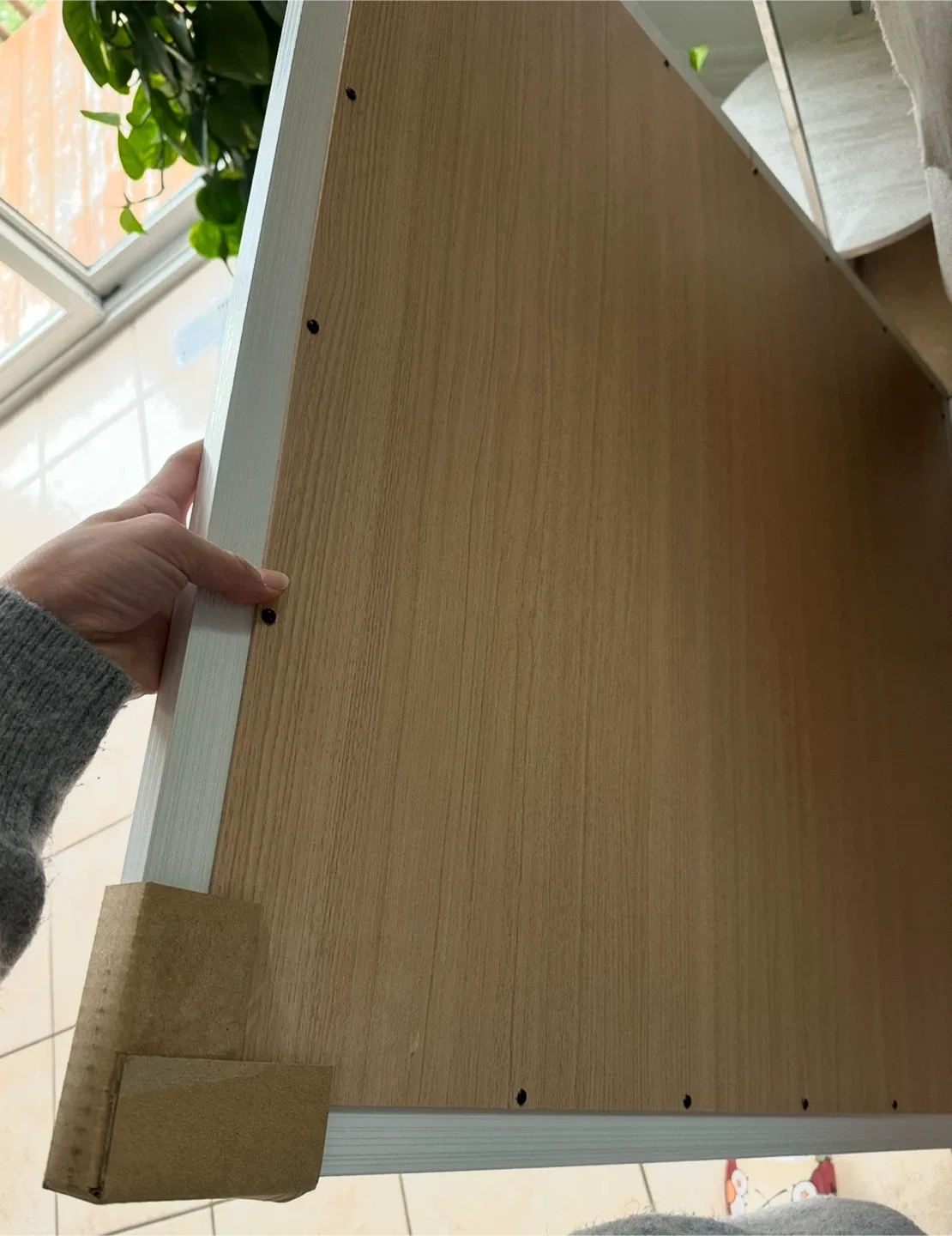 White Framed Mirror image indicator(4)