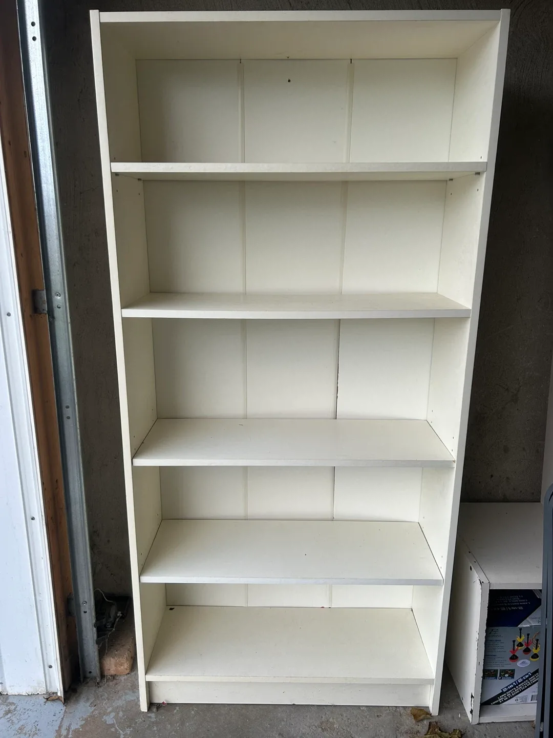 White Ikea Billy Bookcase