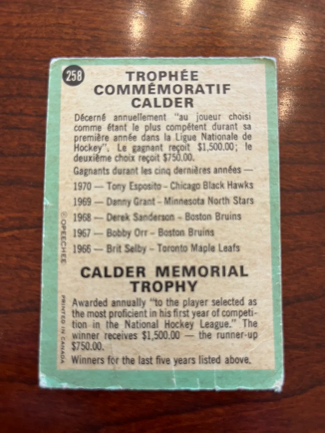 1970/71 O-pee-chee Nhl Hockey Cards image indicator(6)