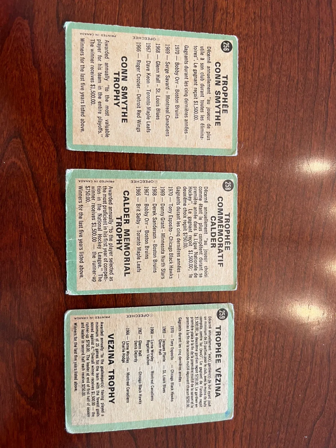 1970/71 O-pee-chee Nhl Hockey Cards image indicator(2)