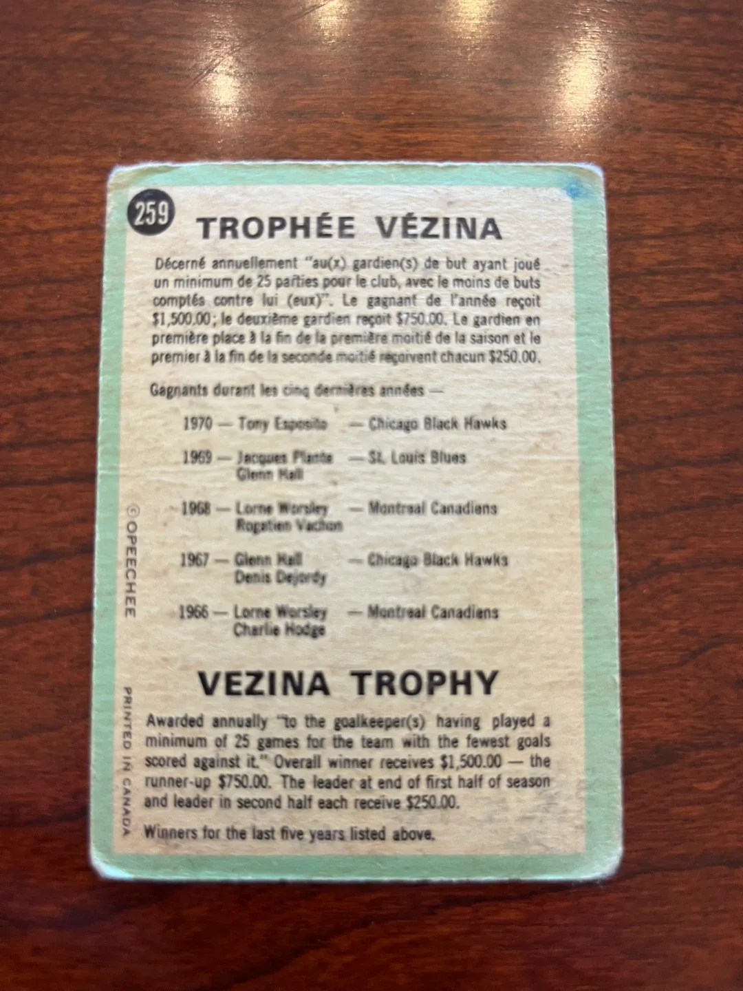 1970/71 O-pee-chee Nhl Hockey Cards image indicator(8)