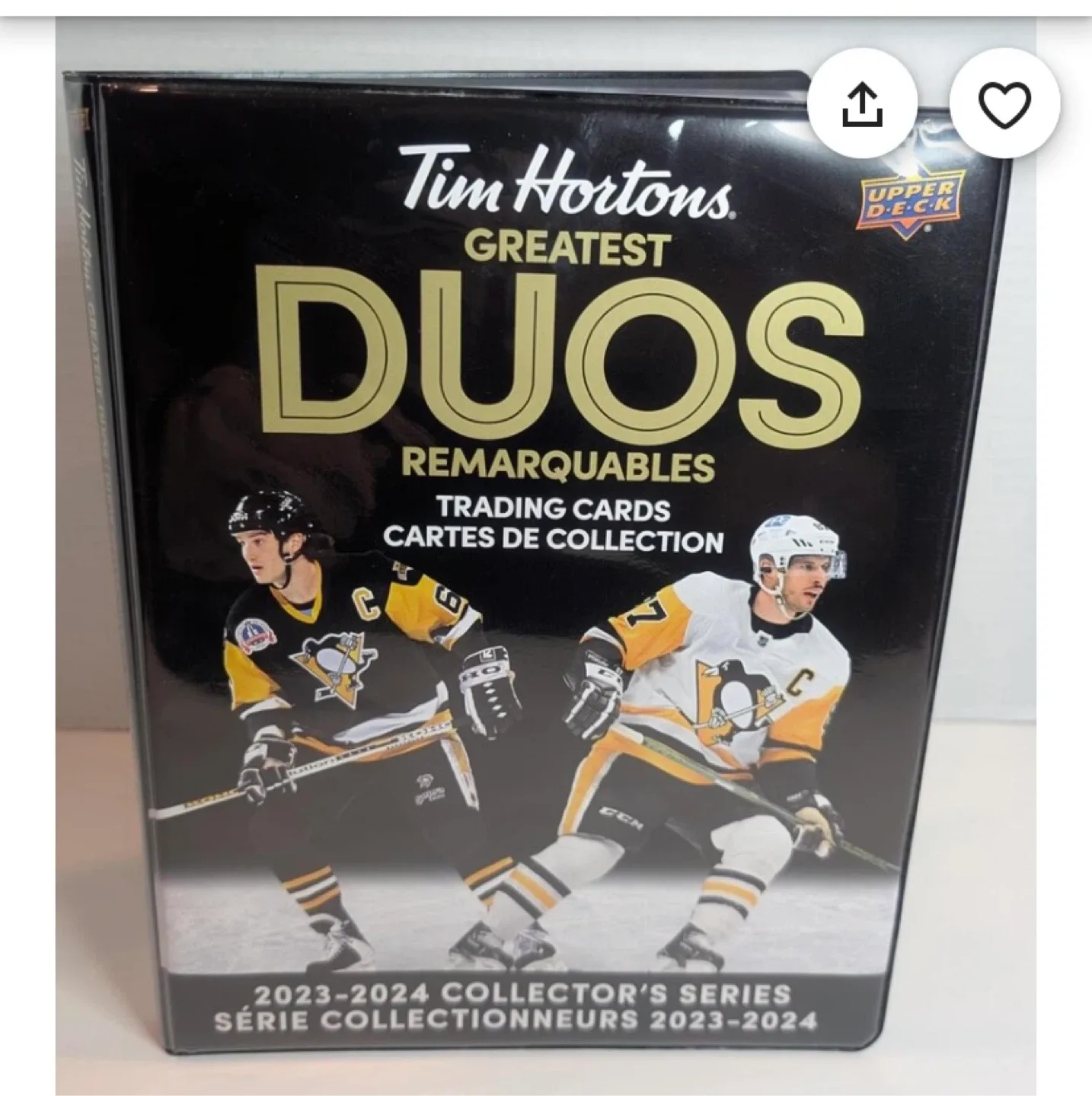 Tim Hortons Upper Deck Collector's Series Checklist Binder image indicator(3)