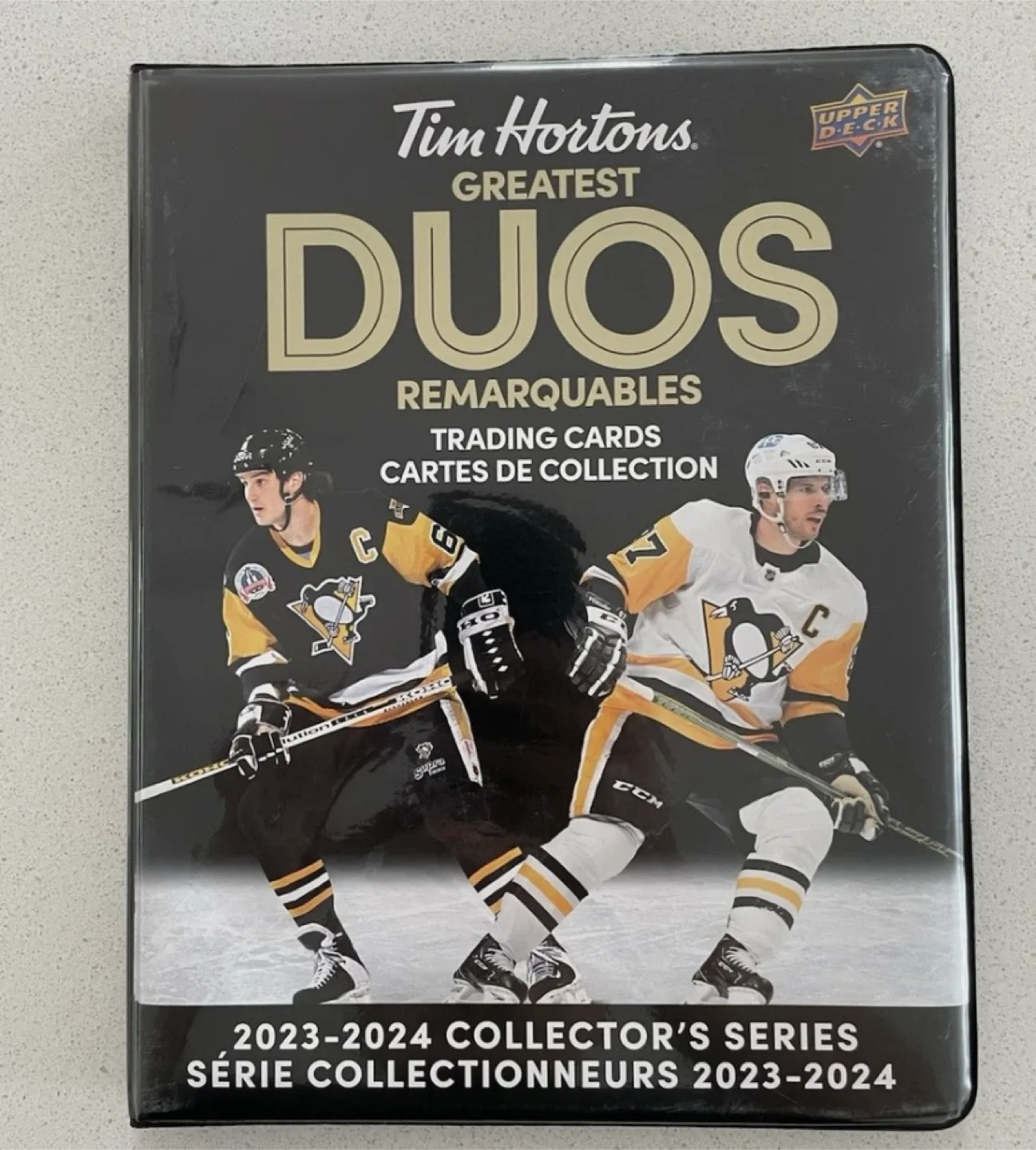 Tim Hortons Upper Deck Collector's Series Checklist Binder