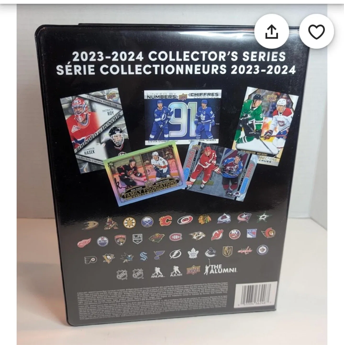 Tim Hortons Upper Deck Collector's Series Checklist Binder image indicator(7)