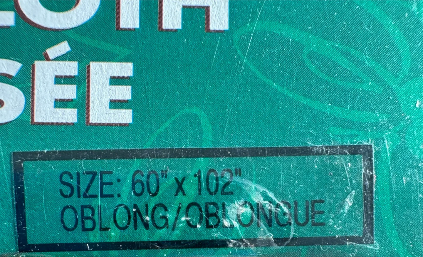 NEW Tablecloth & Napkins Damask 60"x102" with 8 Napkins Set image indicator(4)