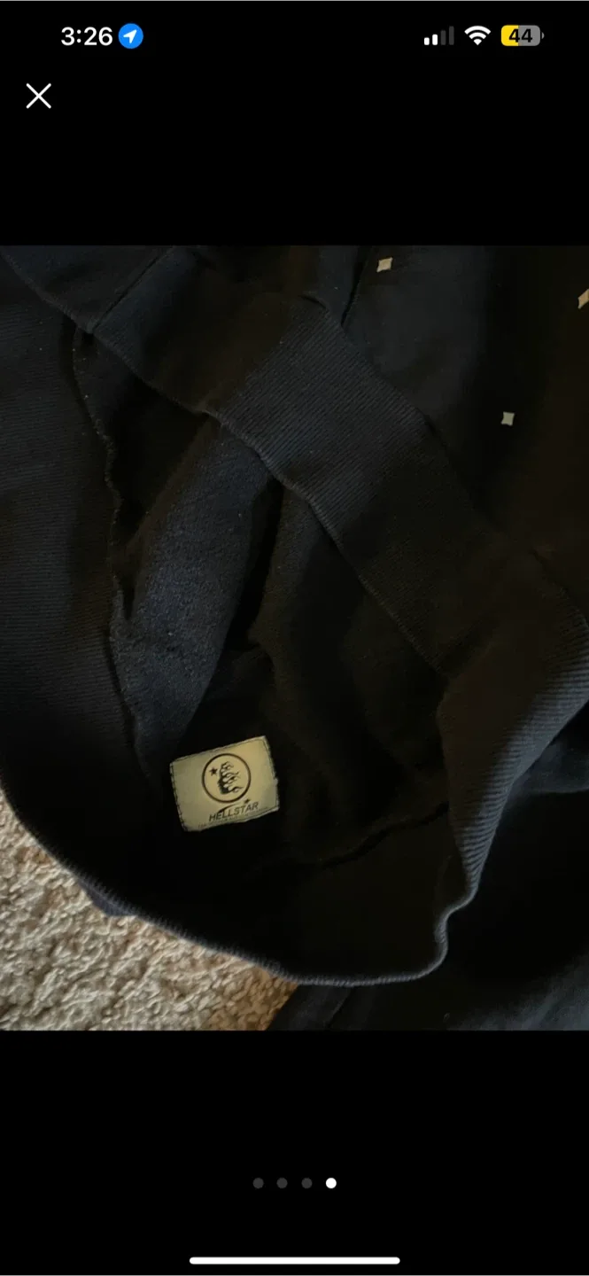 Hellstar Black Hoodie image indicator(2)