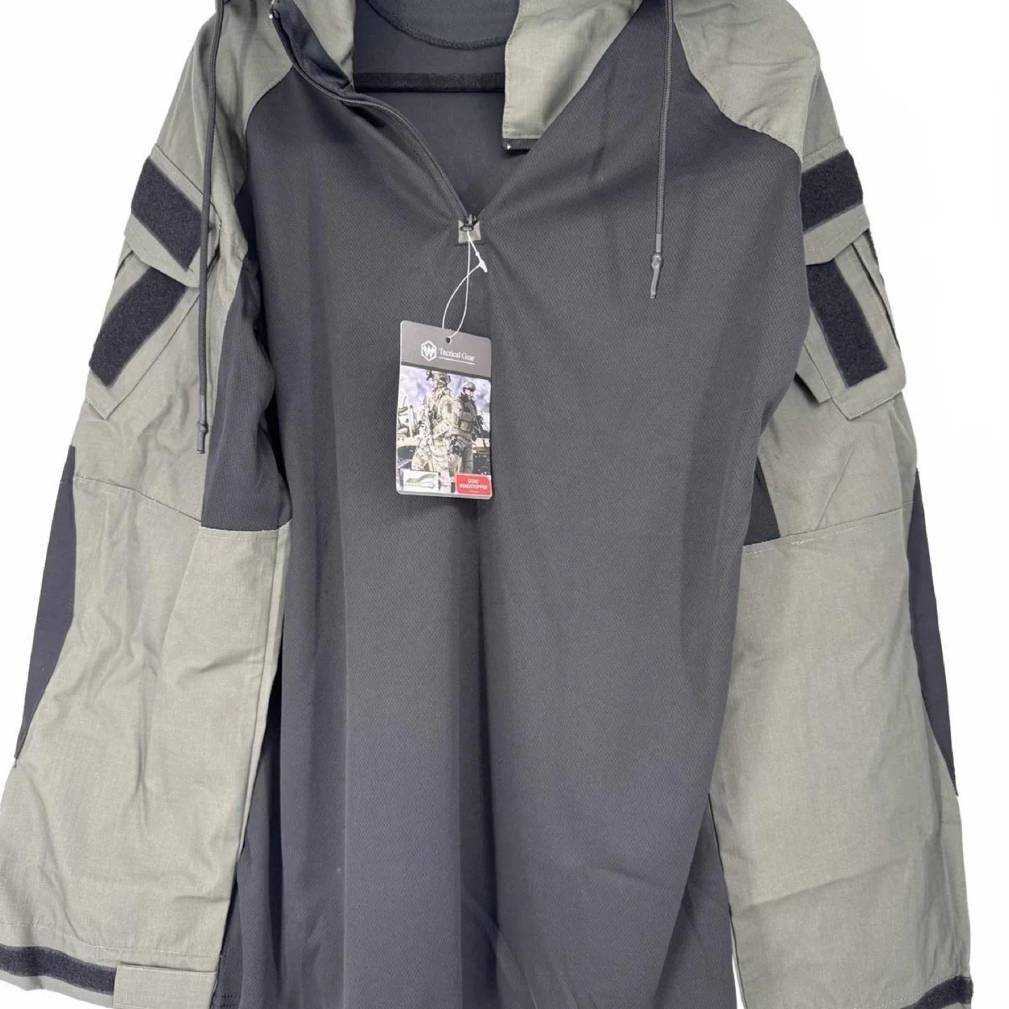 Tactical Gear Hoodie - Olive/Black