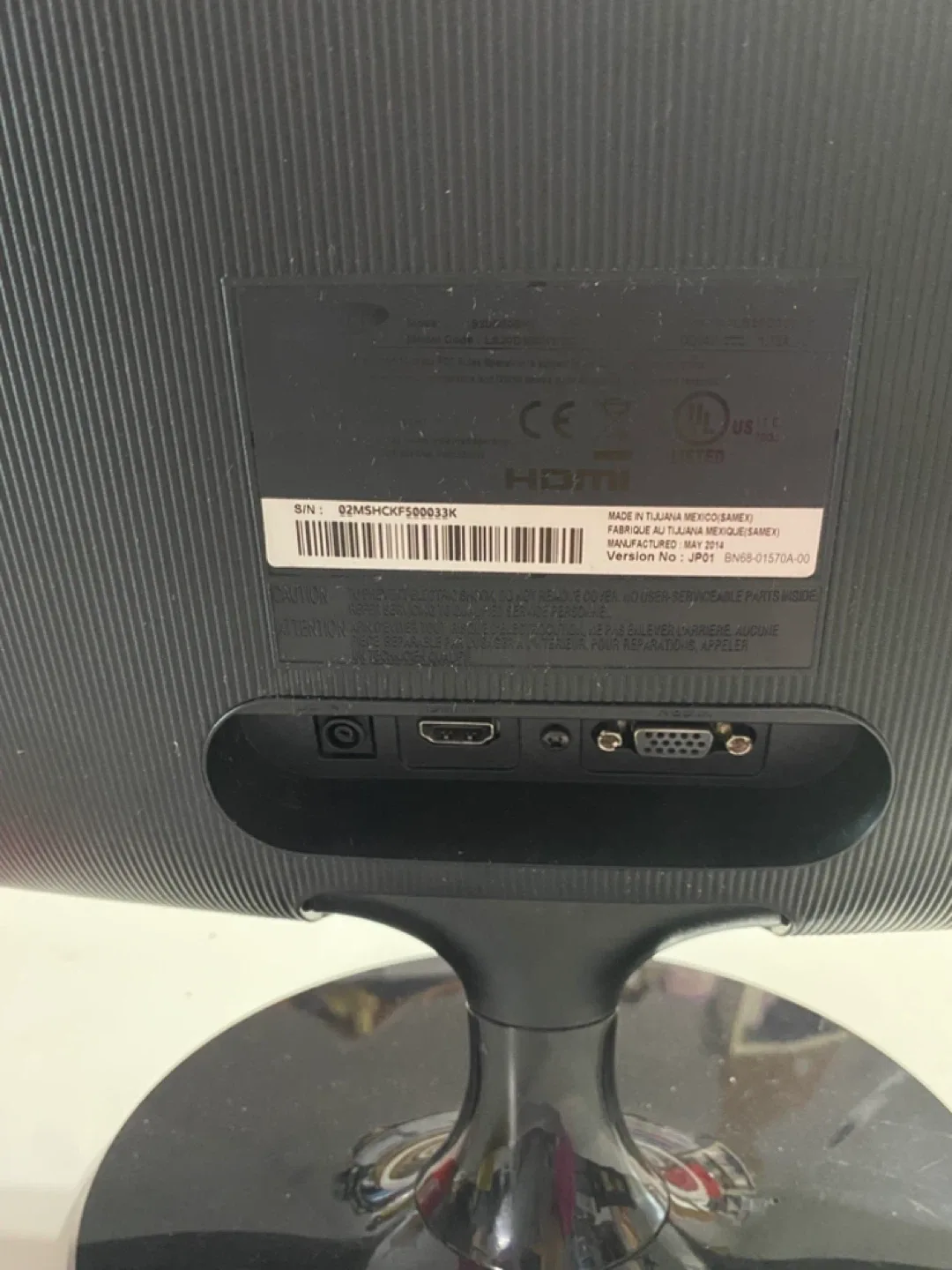 Samsung S20D300HY 20" LED Monitor image indicator(2)