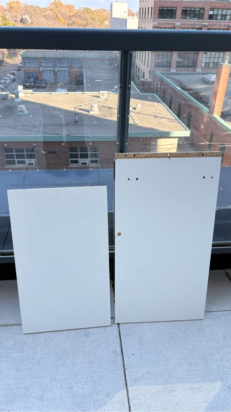White Cabinet  Board - photo 2