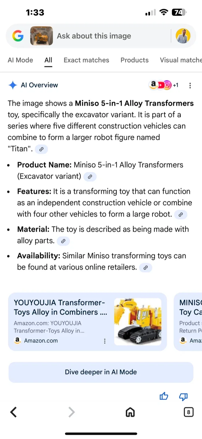Transformers Excavator image indicator(4)