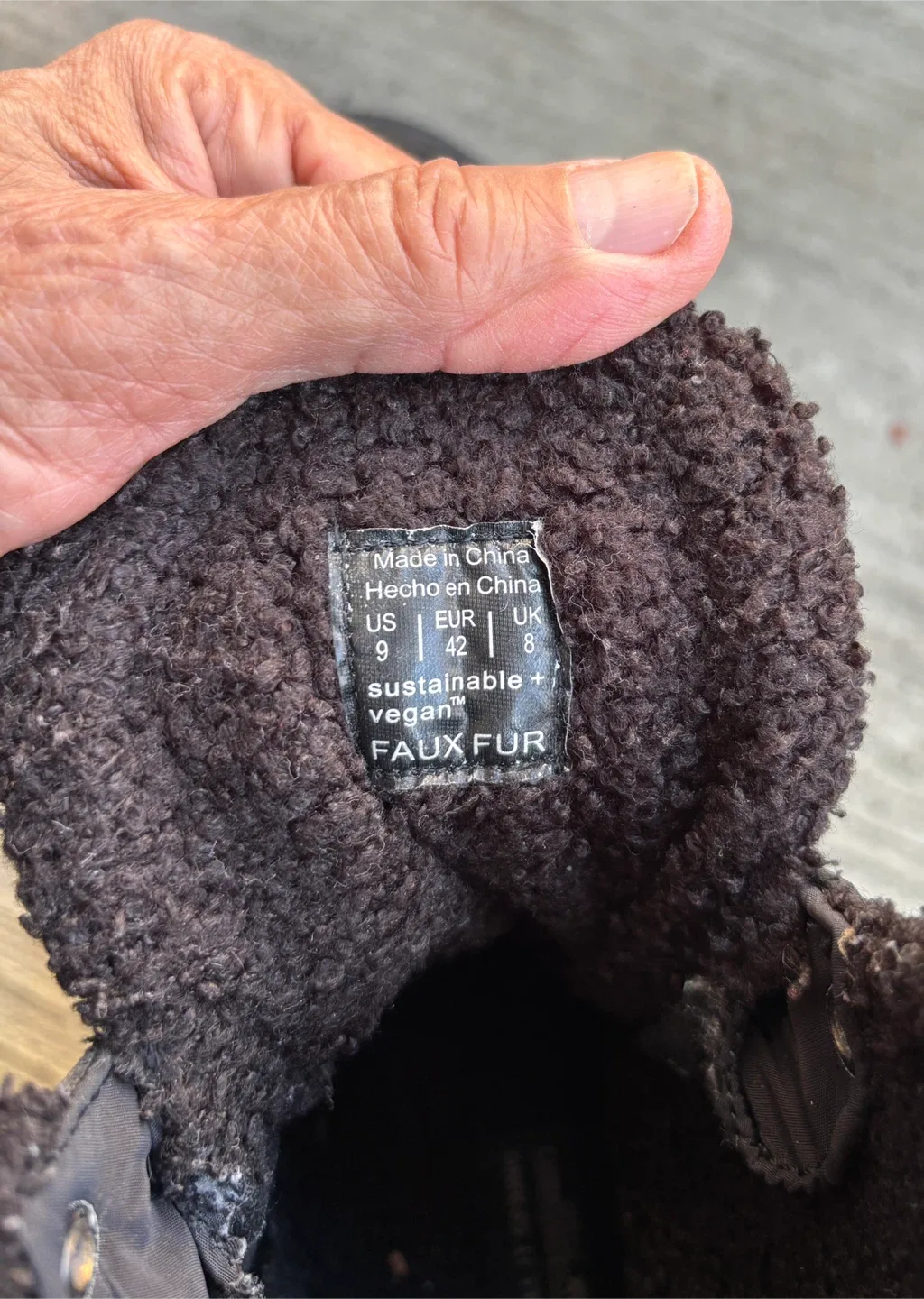 Call It Spring Black Winter Boots for women (size 9) image indicator(6)