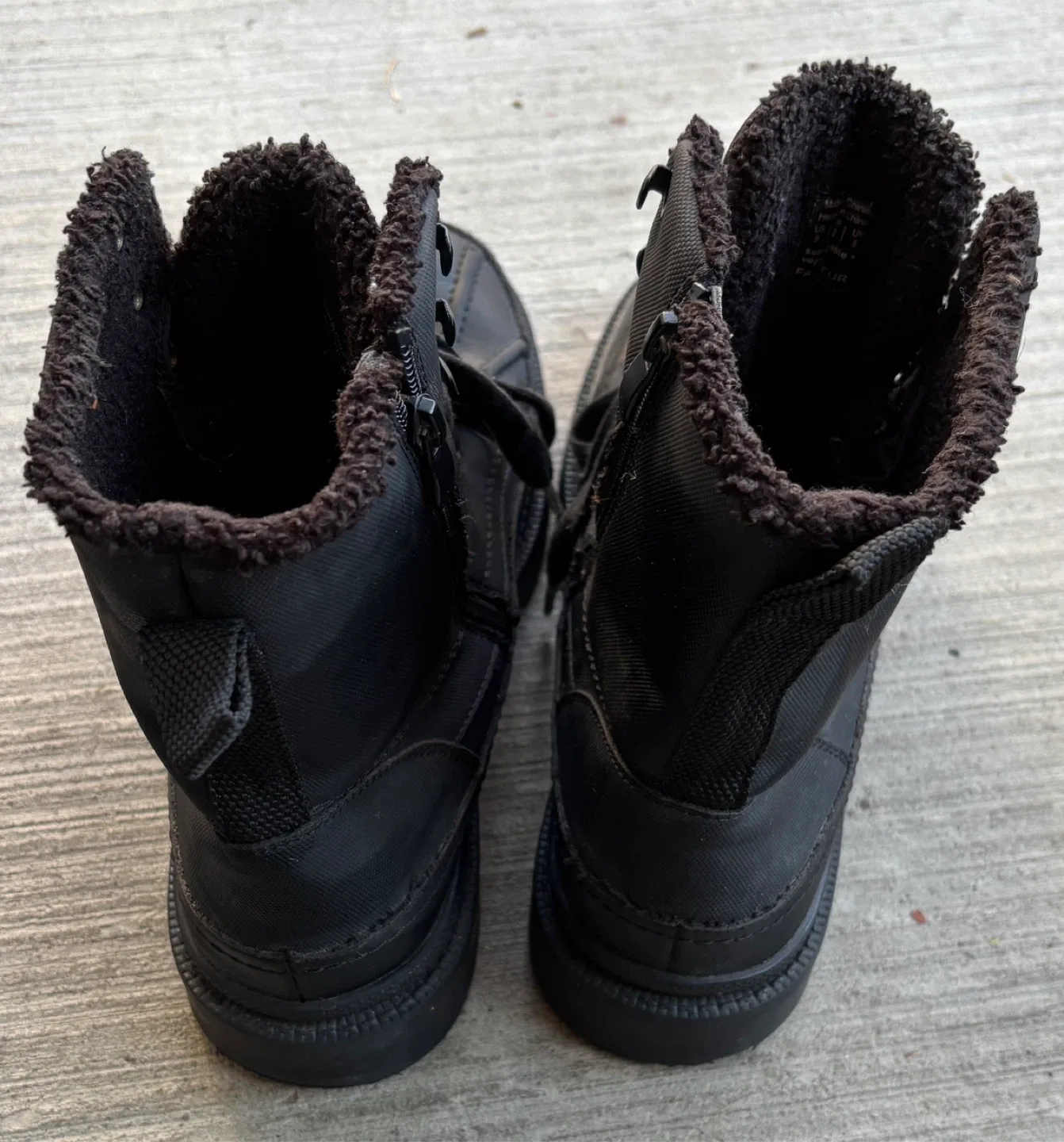 Call It Spring Black Winter Boots for women (size 9) image indicator(2)