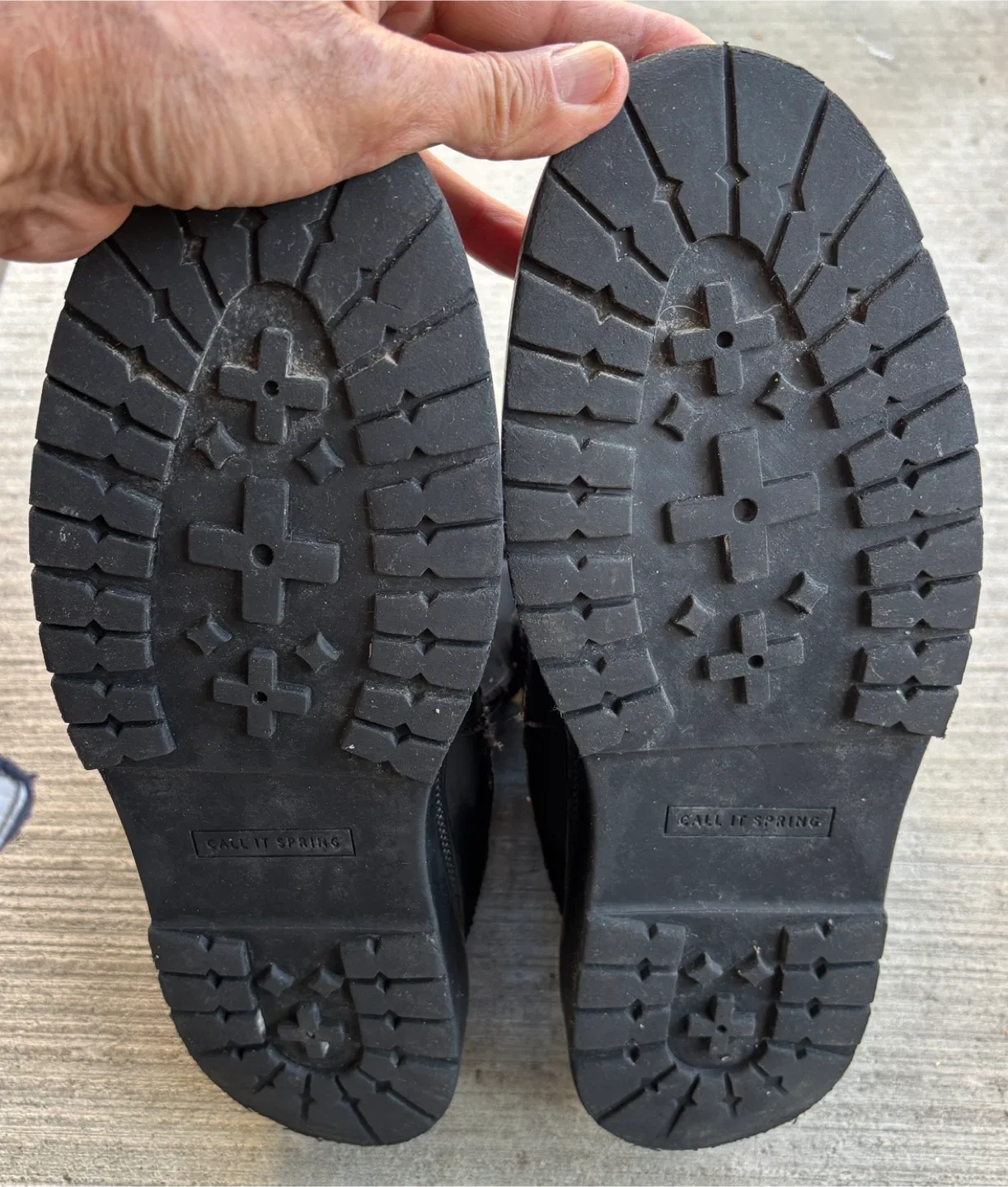 Call It Spring Black Winter Boots for women (size 9) image indicator(5)