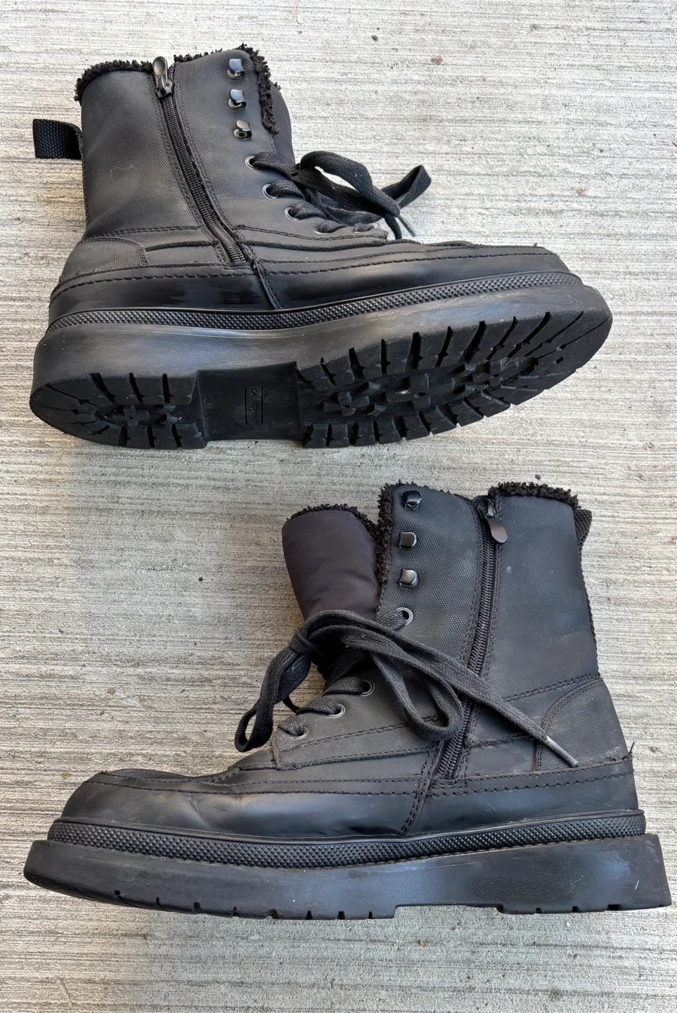 Call It Spring Black Winter Boots for women (size 9) image indicator(3)