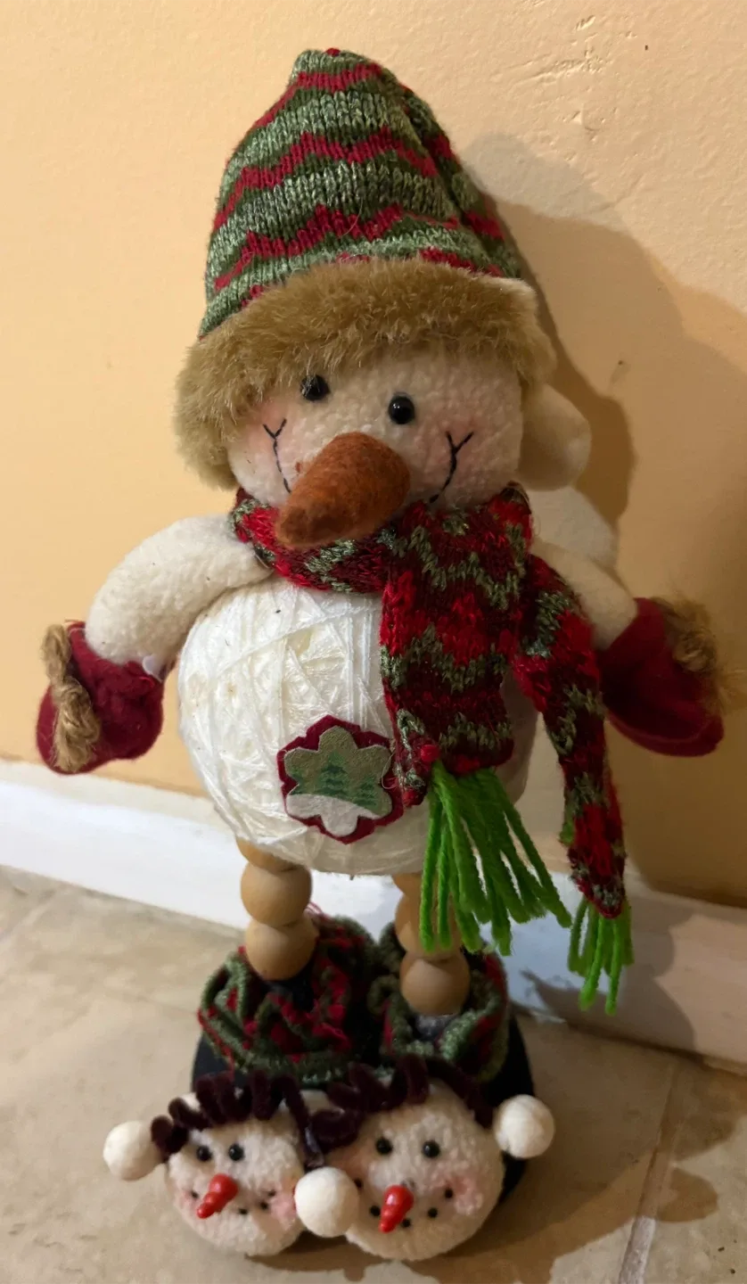 Festive Christmas Snowman Decoration image indicator(4)
