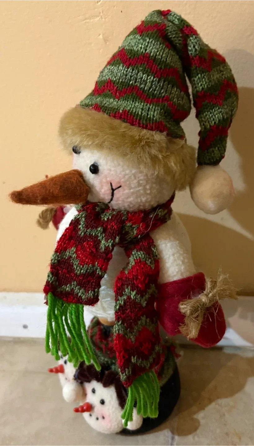 Festive Christmas Snowman Decoration image indicator(5)