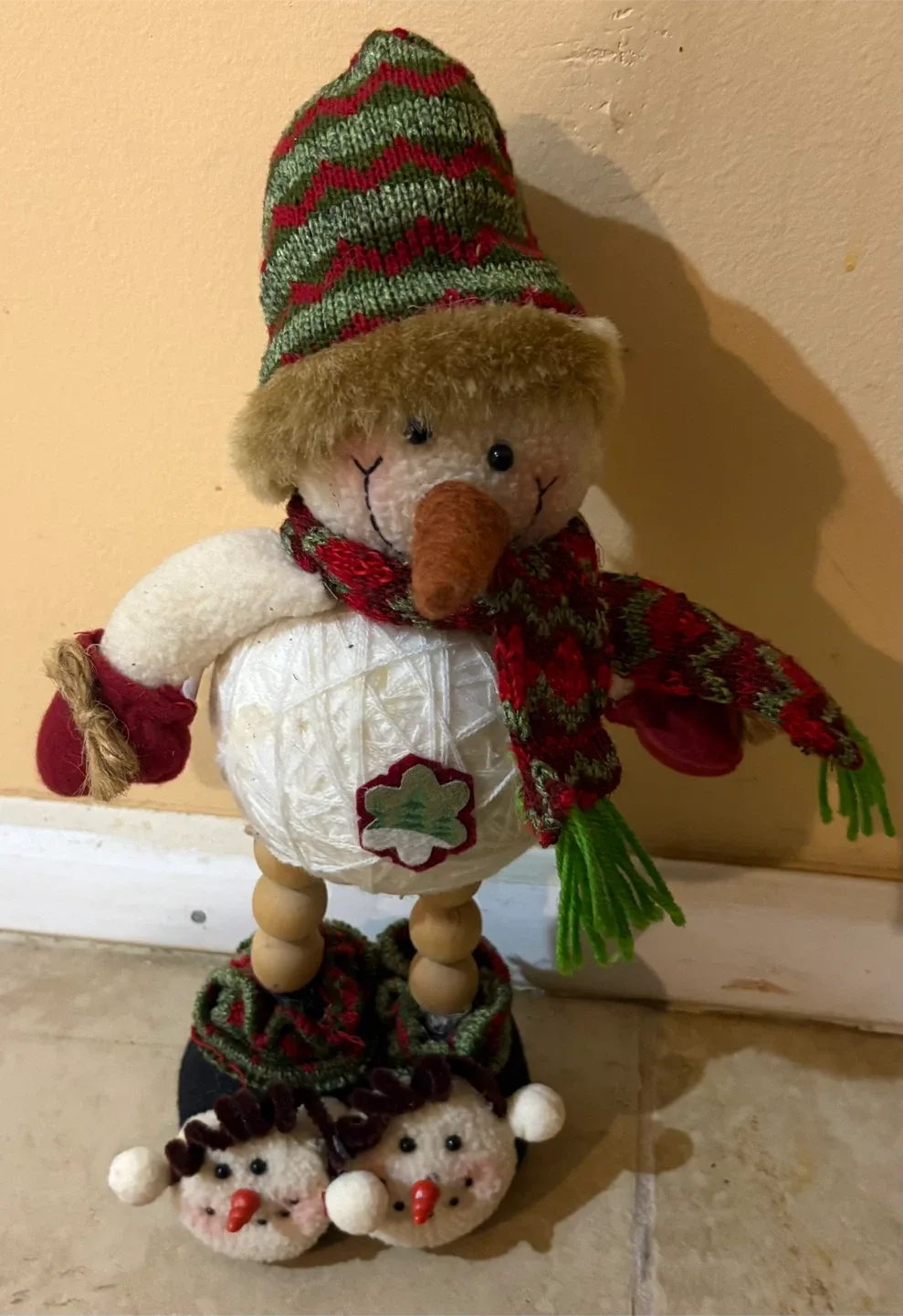 Festive Christmas Snowman Decoration image indicator(3)