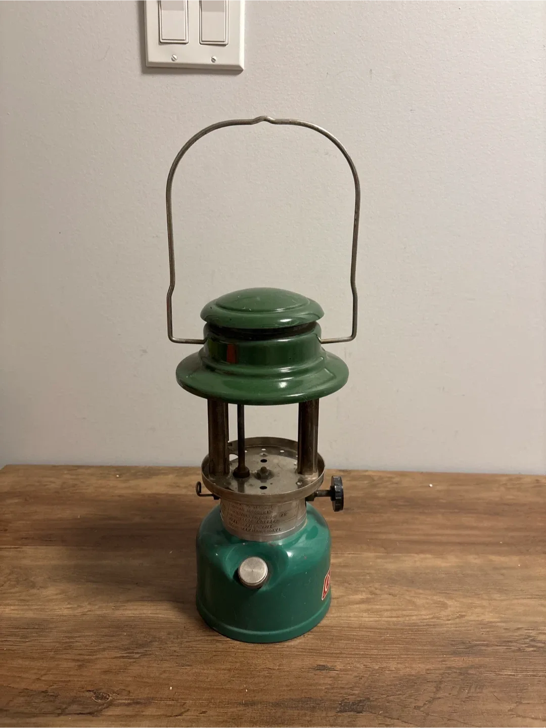 Vintage Coleman Green Lantern 335-1969 image indicator(3)